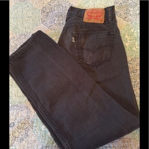 👖Men’s 505 Levi’s. Dark gray.  30 x 32.